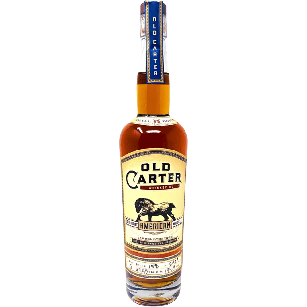 Old Carter 13 Year Old American Whiskey Batch #4 | 750ML at CaskCartel.com
