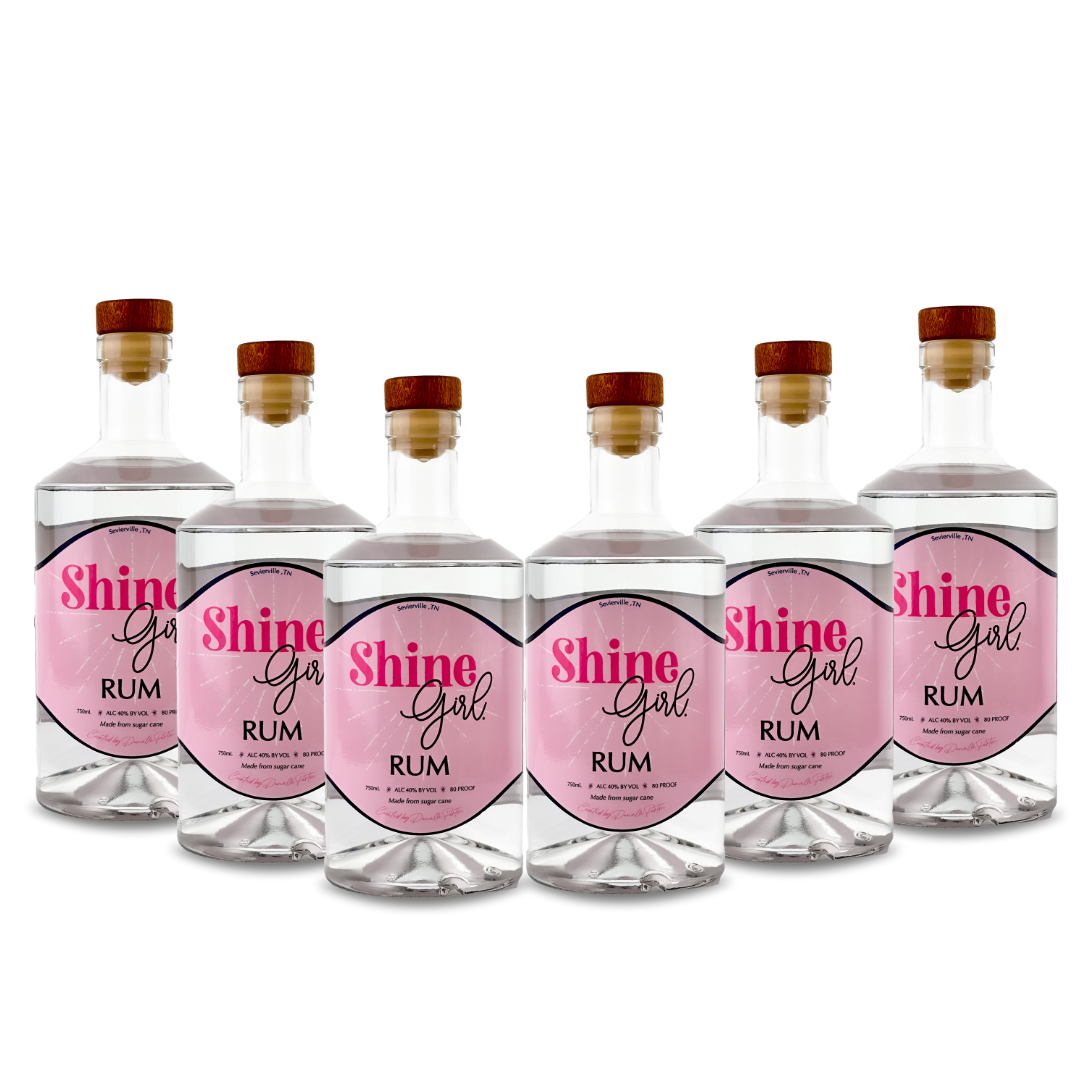 Shine Girl Rum | Limited Edition (6) Bottle Bundle at CaskCartel.com