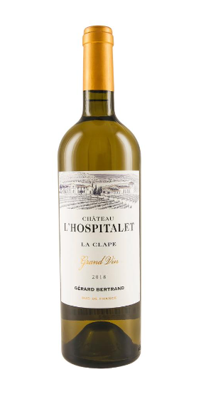 2018 | Chateau L`Hospitalet | Grand Vin Blanc Gerard Bertrand at CaskCartel.com