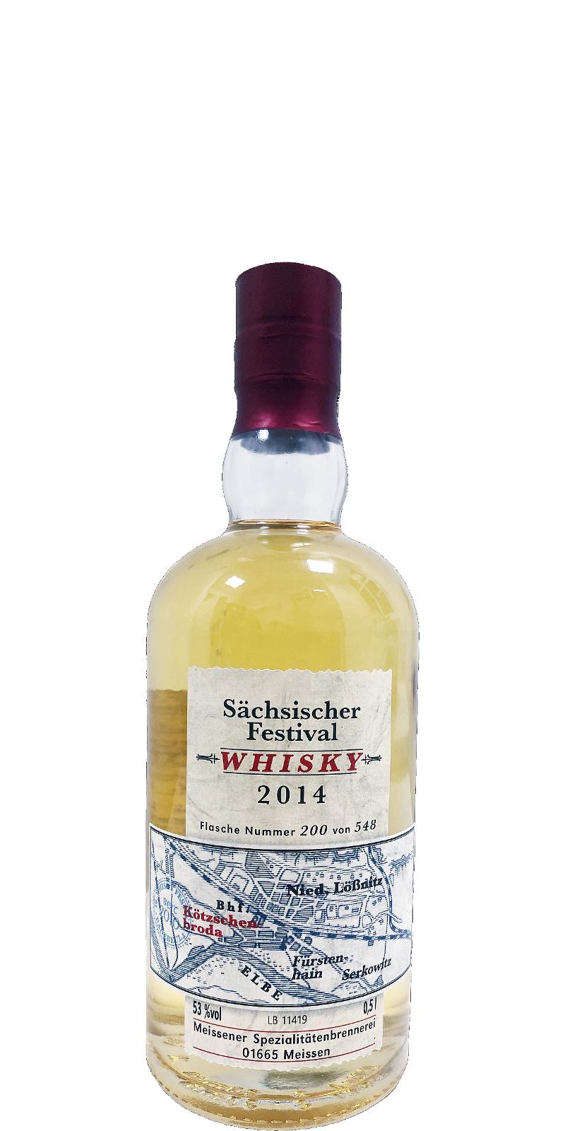 Sachsischer Festival 2014 Whisky | 500ML at CaskCartel.com