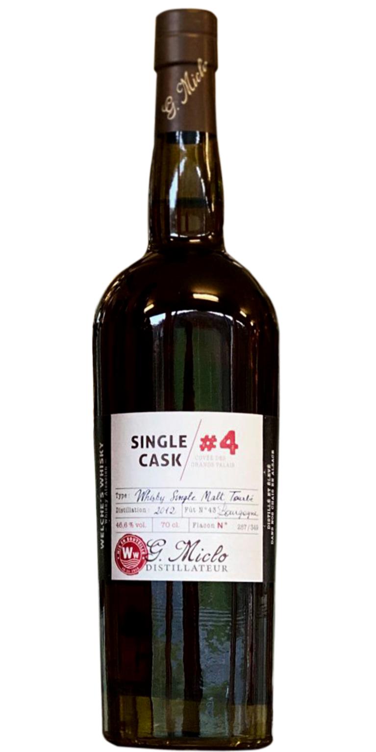 Welche's 2012 Single Cask #4 Tourbé (Cask #43) 2019 Release Single Malt Whisky | 700ML at CaskCartel.com