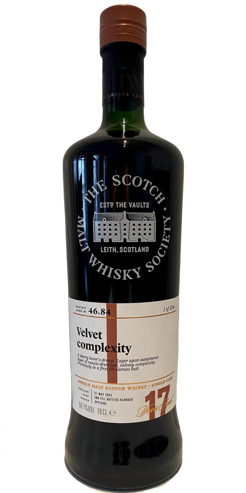 Glenlossie 2002 (The Scotch Malt Whisky Society) 46.84 Velvet complexity 17 Year Old 2019 Release Single Malt Scotch Whisky | 700ML at CaskCartel.com