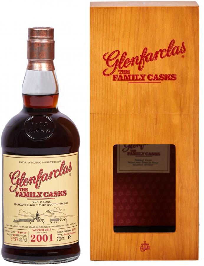 Glenfarclas 2001 The Family Casks (Release Winter 2019) (Cask #2170) Single Malt Scotch Whisky | 700ML at CaskCartel.com