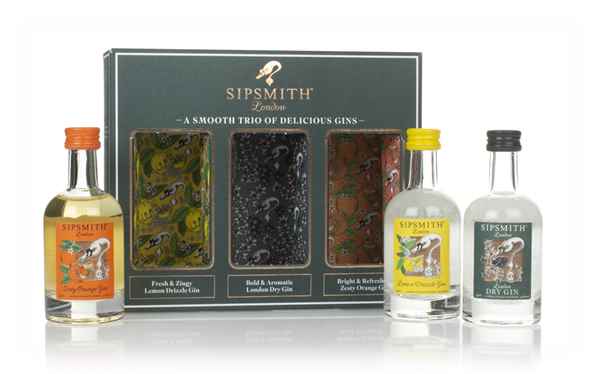 Sipsmith Triple Pack | 3x50ML at CaskCartel.com