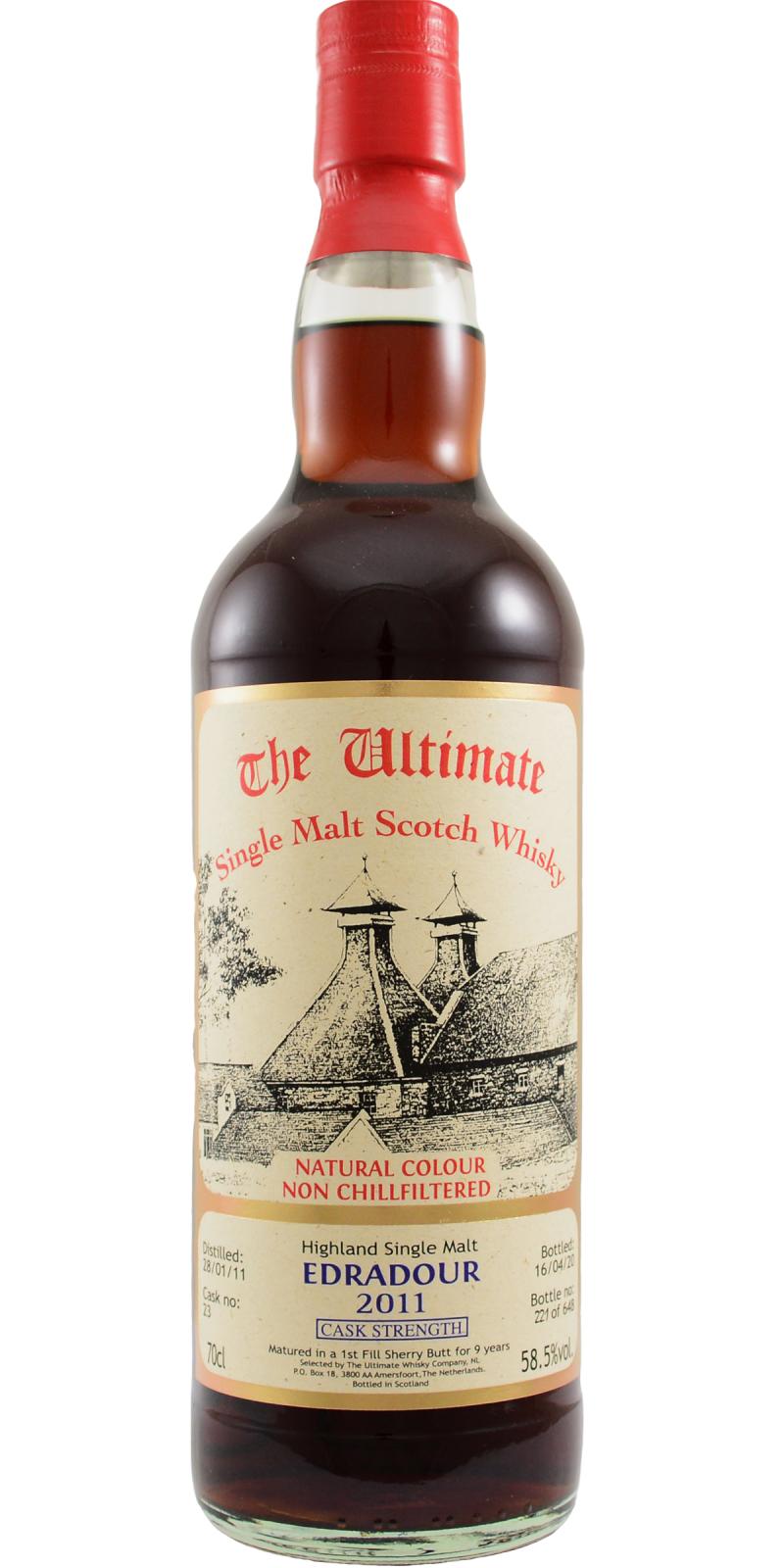 Edradour 9 Year Old (D.2011, B.2020) The Ultimate Scotch Whisky | 700ML at CaskCartel.com