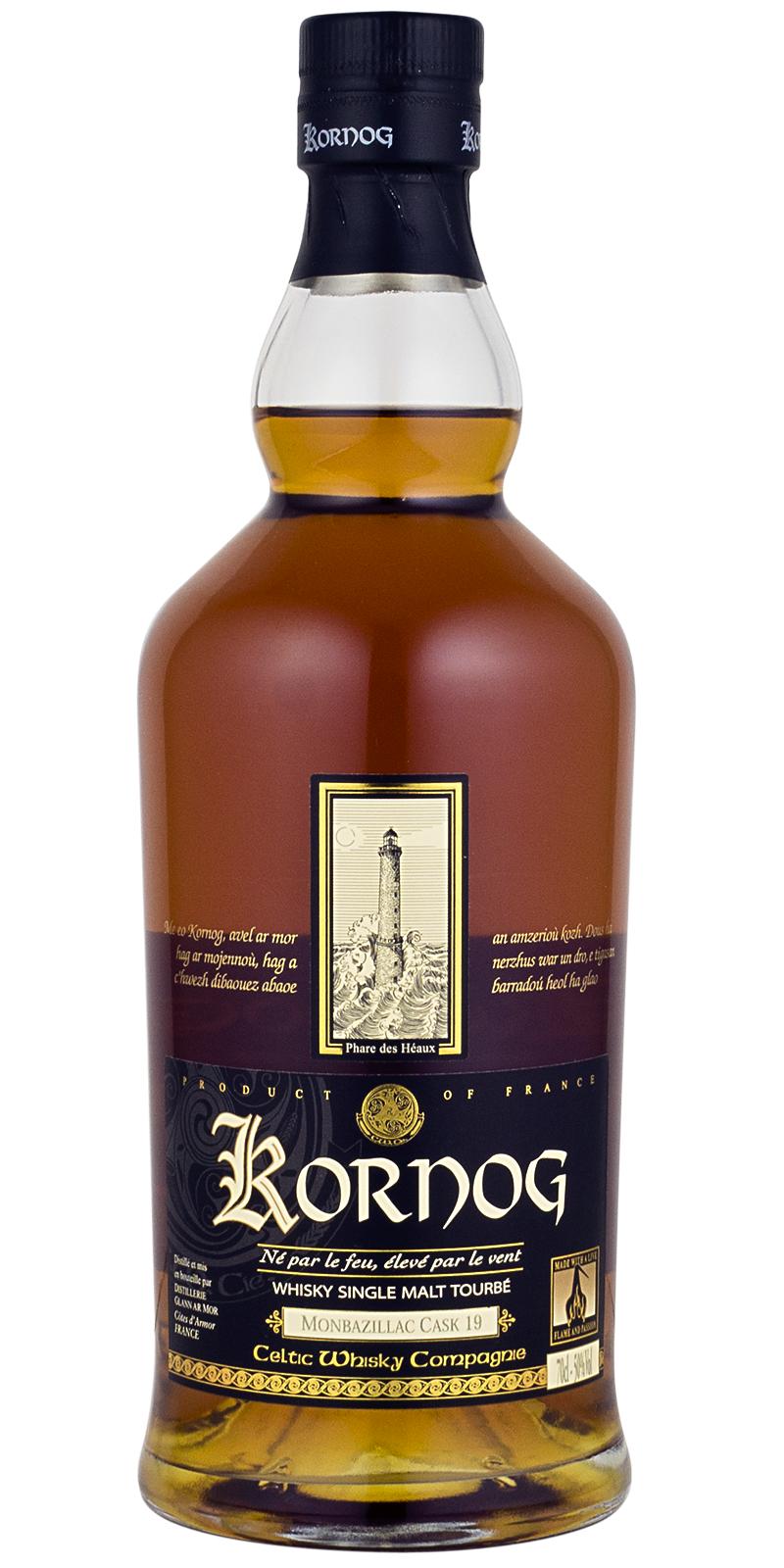 Kornog Monbazillac Cask 12 Year Old 2019 Single Malt Whisky | 700ML at CaskCartel.com