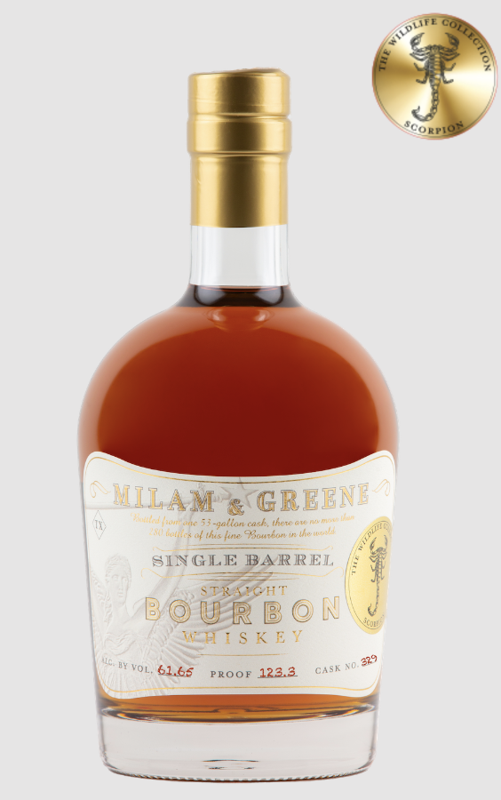 Milam & Greene Wildlife Collection: Scorpion Single Barrel at CaskCartel.com