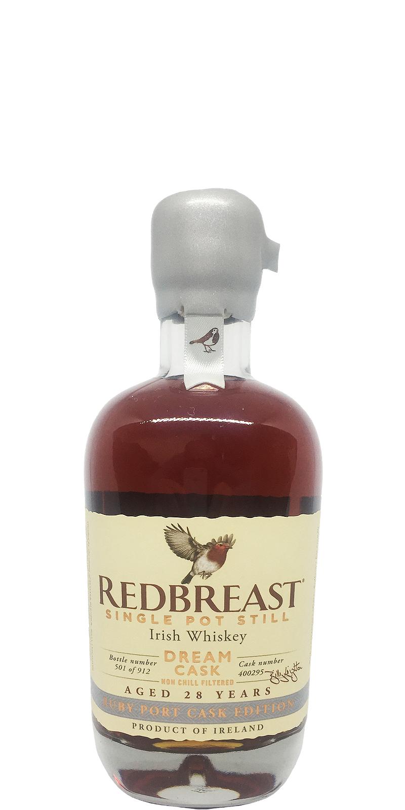 Redbreast Dream Cask Ruby Port Edition 28 Year Old (2020) Release (Cask #400295) Whiskey | 500ML at CaskCartel.com