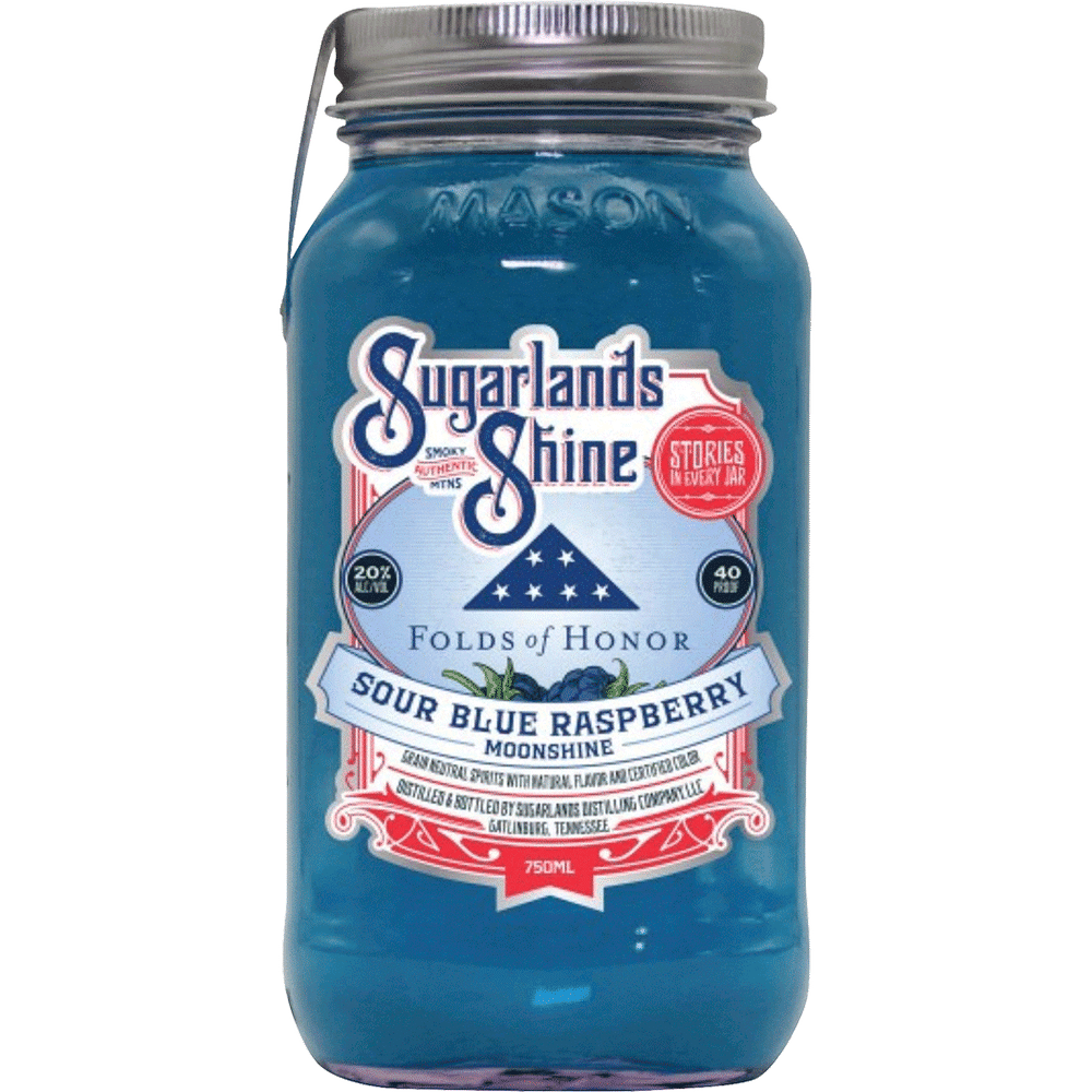Sugarlands Sour Blue Raspberry Moonshine at CaskCartel.com