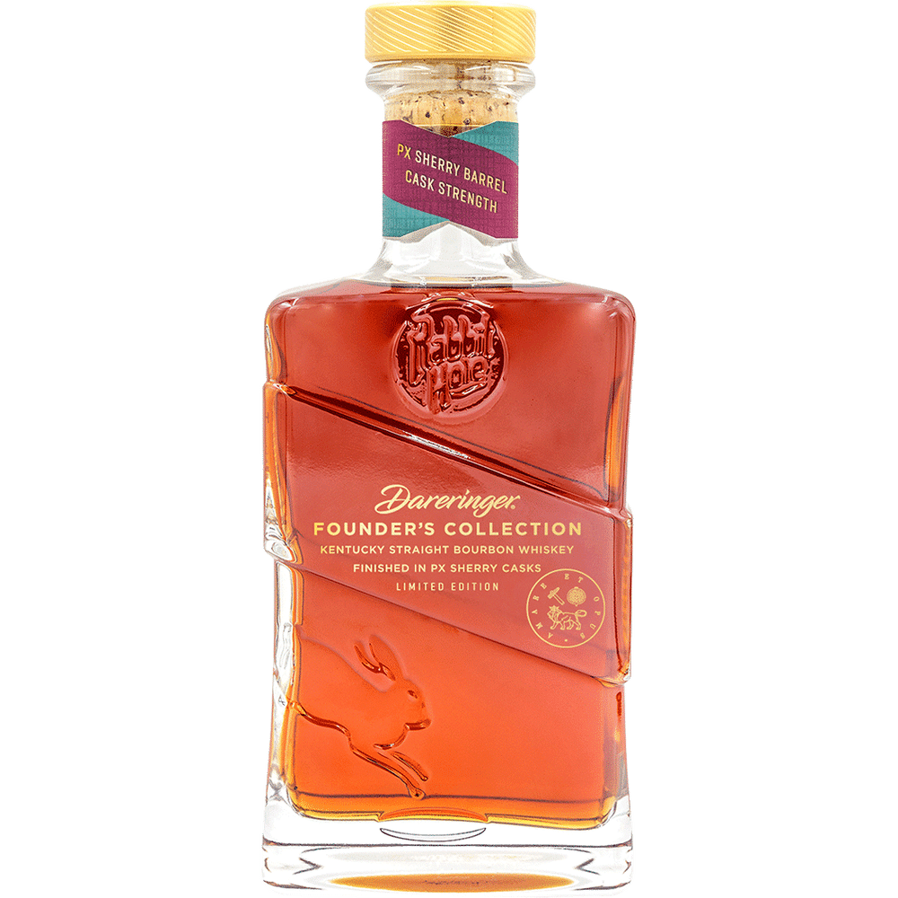 Rabbit Hole Dareringer Cask Strength Finished in PX Sherry Casks 2023 LTD Release Straight Bourbon Whiskey at CaskCartel.com
