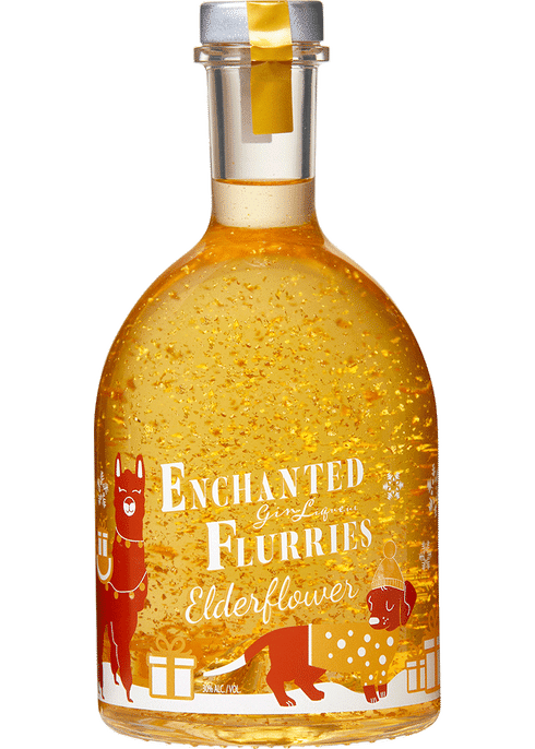 Enchanted Flurries Elderflower Snow Globe Liqueur | 700ML at CaskCartel.com