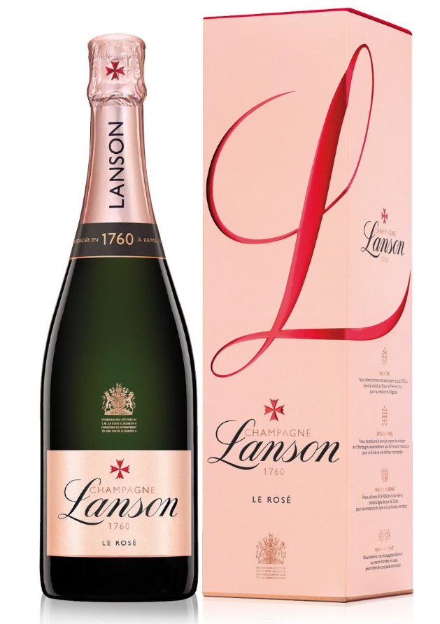 Champagne Lanson | Le Rose Champagne - NV at CaskCartel.com