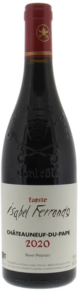2020 | Domaine Saint Préfert | Famille Isabelle Ferrando Chateauneuf-du-Pape Rouge at CaskCartel.com