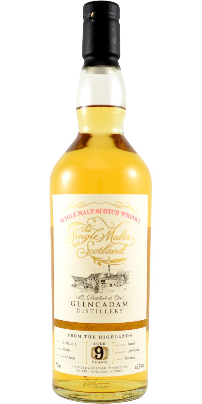 Glencadam 2011 ElD The Single Malts of Scotland 9 Year Old (2020) Release (Cask #800015) Scotch Whisky | 700ML at CaskCartel.com