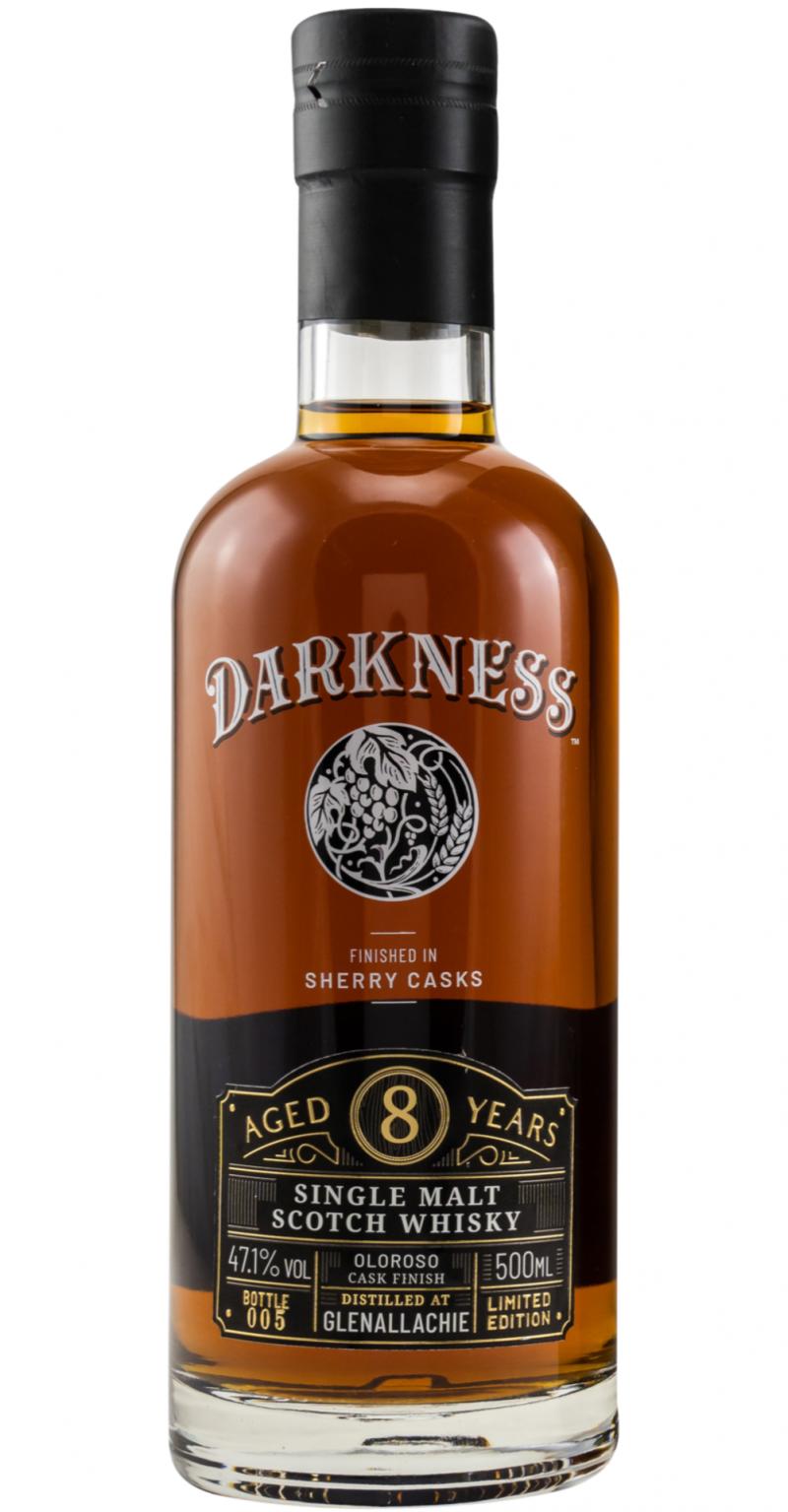 Glenallachie AtB Darkness 8 Year Old (2020) Release Scotch Whisky | 500ML at CaskCartel.com