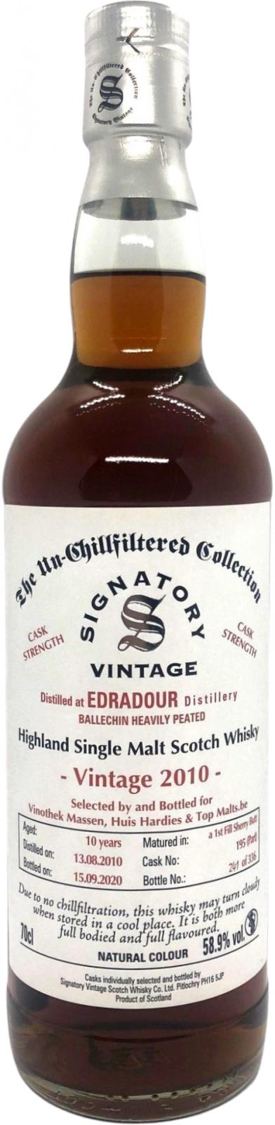 Ballechin 2010-2019 Signatory Vintage 9 Year Old Highland Single Malt Scotch Whisky | 700ML at CaskCartel.com