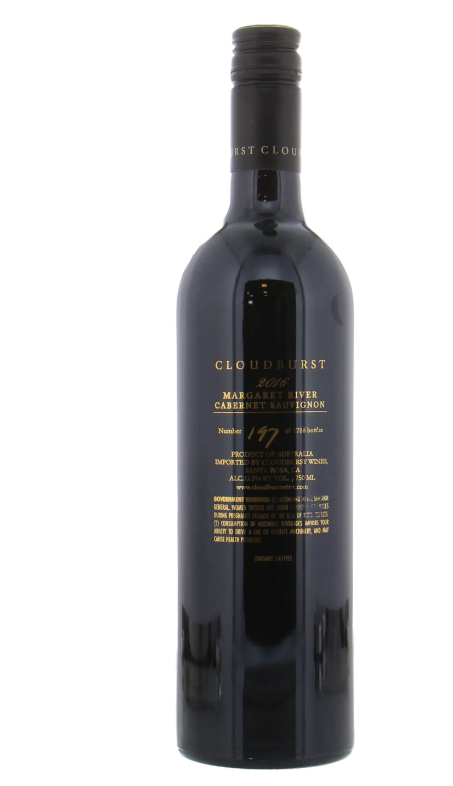 2016 | Cloudburst | Cabernet Sauvignon at CaskCartel.com
