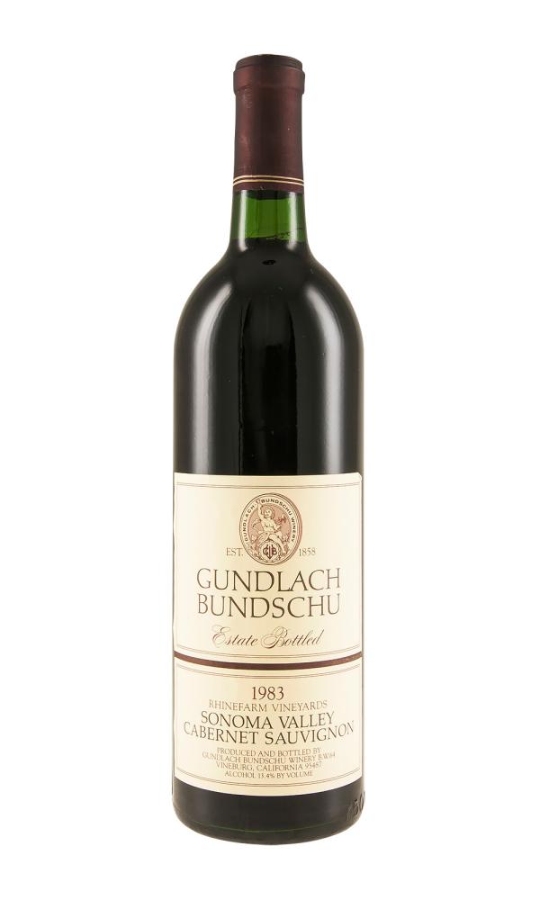 1983 | Gundlach Bundschu | Cabernet Sauvignon at CaskCartel.com