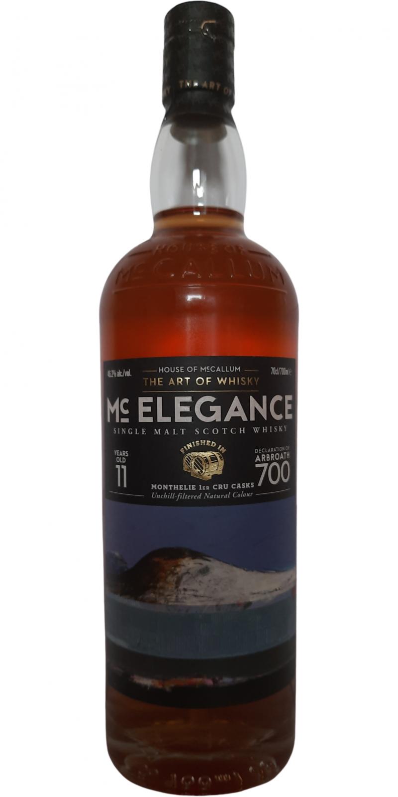 Mc Elegance 2009 The Declaration of Arbroath 700 Years 11 Year Old (2020) Release Scotch Whisky | 700ML at CaskCartel.com