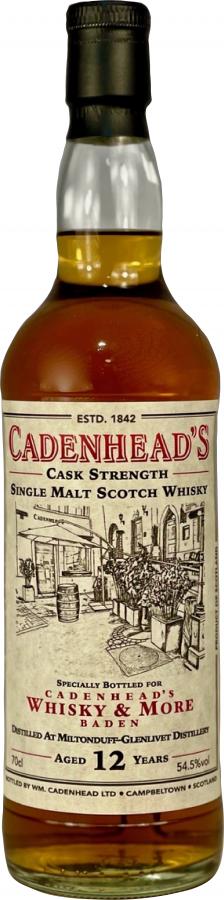 Miltonduff 2008 CA Cadenheads & more Baden 12 Year Old (2020) Release Scotch Whisky | 700ML at CaskCartel.com