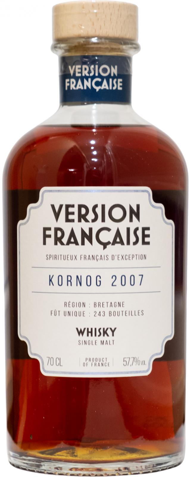 Kornog 2007 LMDW Version Française (2020) Release (Cask #13121) Whisky | 700ML at CaskCartel.com