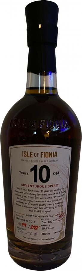 Isle of Fionia 2010 Adventurous Spirit 10 Year Old (2020) Release Whisky | 700ML at CaskCartel.com