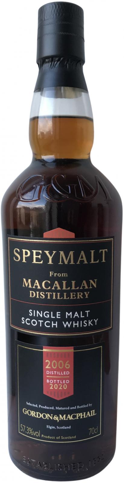 Macallan 2006-2020 Gordon & Macphill 14 Year Old Cask Strength Single Malt Scotch Whisky | 700ML at CaskCartel.com