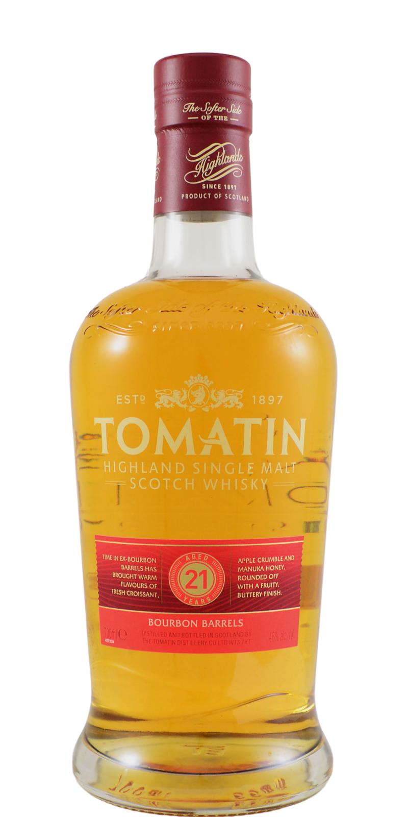 Tomatin 21 Year Old Limited Edition (Proof 104) Scotch Whisky | 700ML at CaskCartel.com