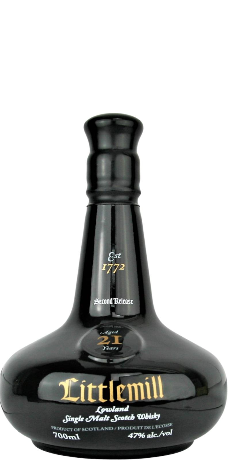 Littlemill 21 Year Old, Second Release (Bottled 2014) Scotch Whisky | 700ML at CaskCartel.com