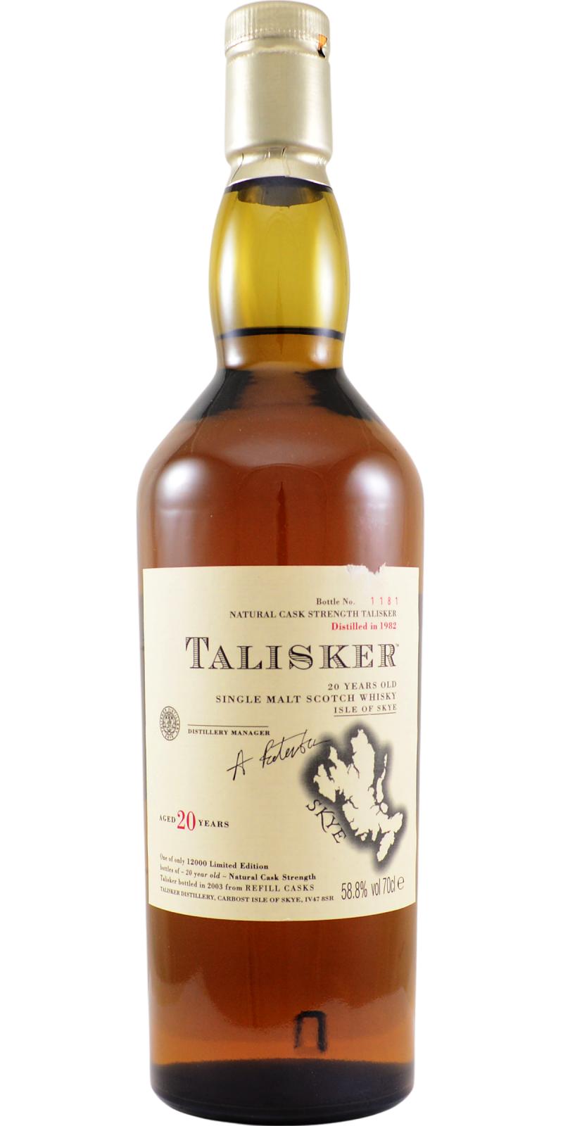 Talisker Special Release 1982 20 Year Old Whisky | 700ML at CaskCartel.com