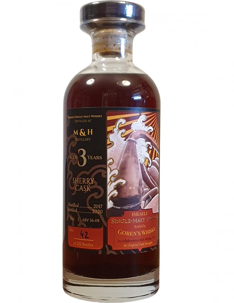 M&H 2017 GoW Sherry Cask 3 Year Old (2020) Release Whisky | 700ML at CaskCartel.com