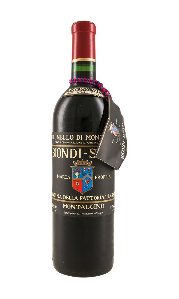 1970 | Biondi Santi | Tenuta Greppo Riserva at CaskCartel.com