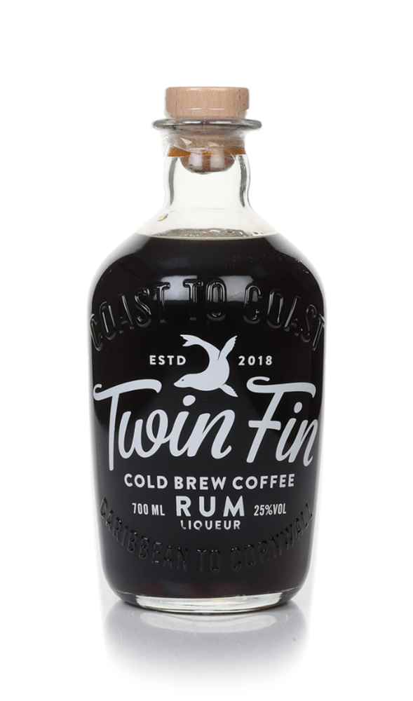 Twin Fin Cold Brew Coffee Rum Liqueur | 700ML at CaskCartel.com