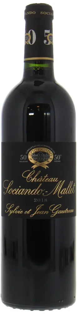 2018 | Château Sociando-Mallet | Haut-Medoc at CaskCartel.com