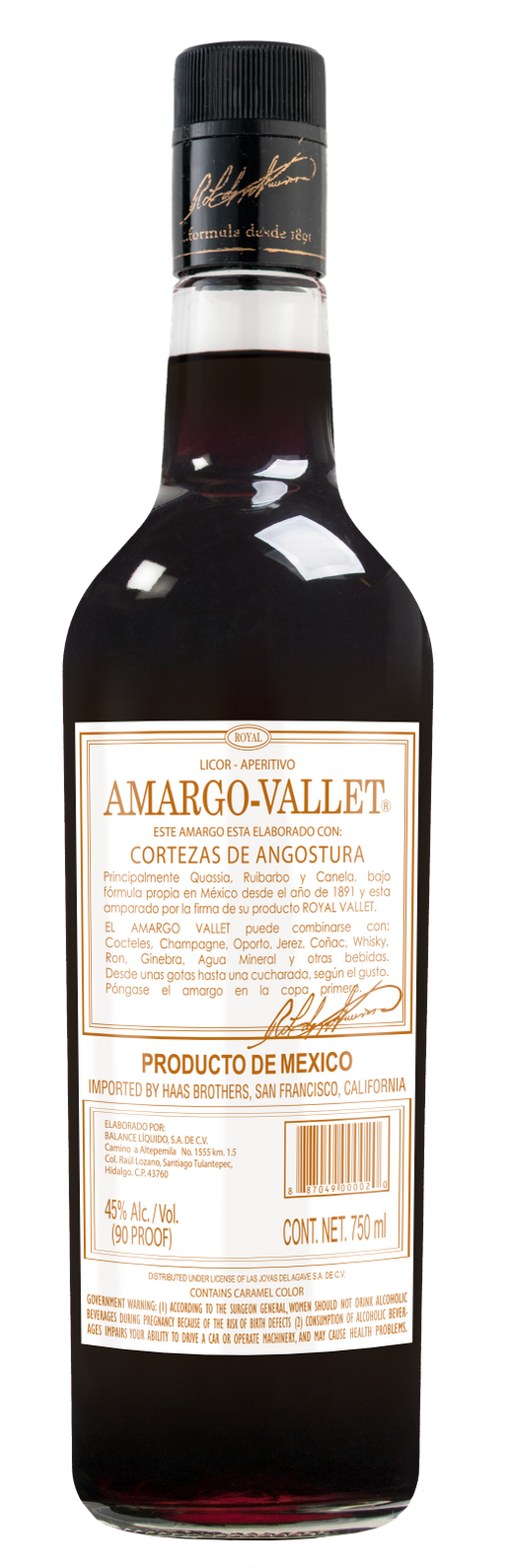 Amargo Vallet Aperitivo Liqueur - CaskCartel.com