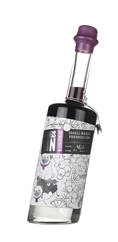 3 Pugs Blackcurrant Gin | 500ML at CaskCartel.com