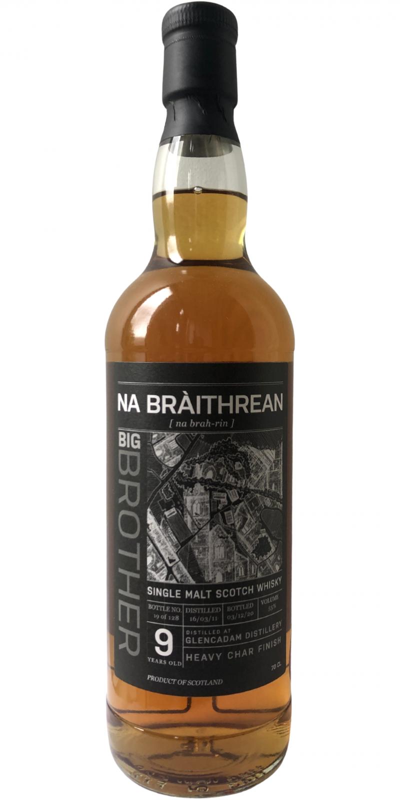 Glencadam 2011 NaB Big Brother 9 Year Old (2020) Release Scotch Whisky | 700ML at CaskCartel.com