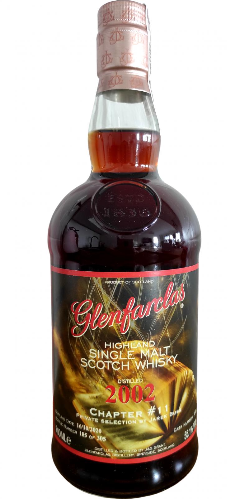 Glenfarclas 2002 Chapter #11 Private Selection by Jarek Buss (2020) Release (Cask #3314) Scotch Whisky | 700ML at CaskCartel.com