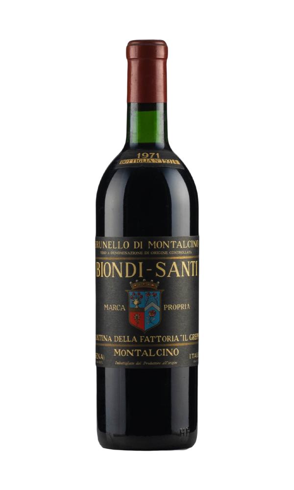 1971 | Biondi Santi | Brunello di Montalcino at CaskCartel.com