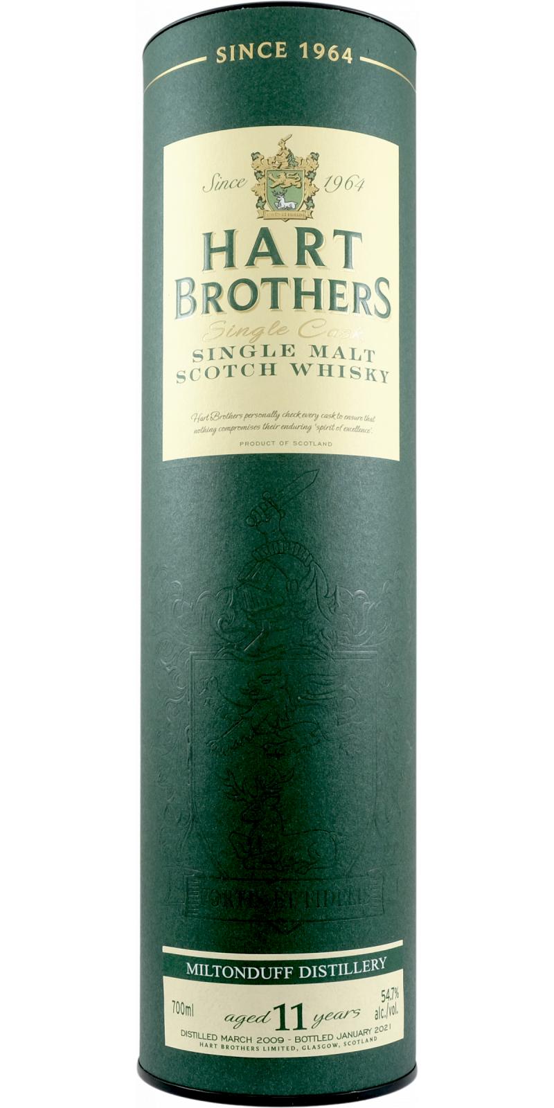 Miltonduff 2009 HB Single Cask - Cask Strength 11 Year Old 2021 Release Single Malt Scotch Whisky | 700ML at CaskCartel.com
