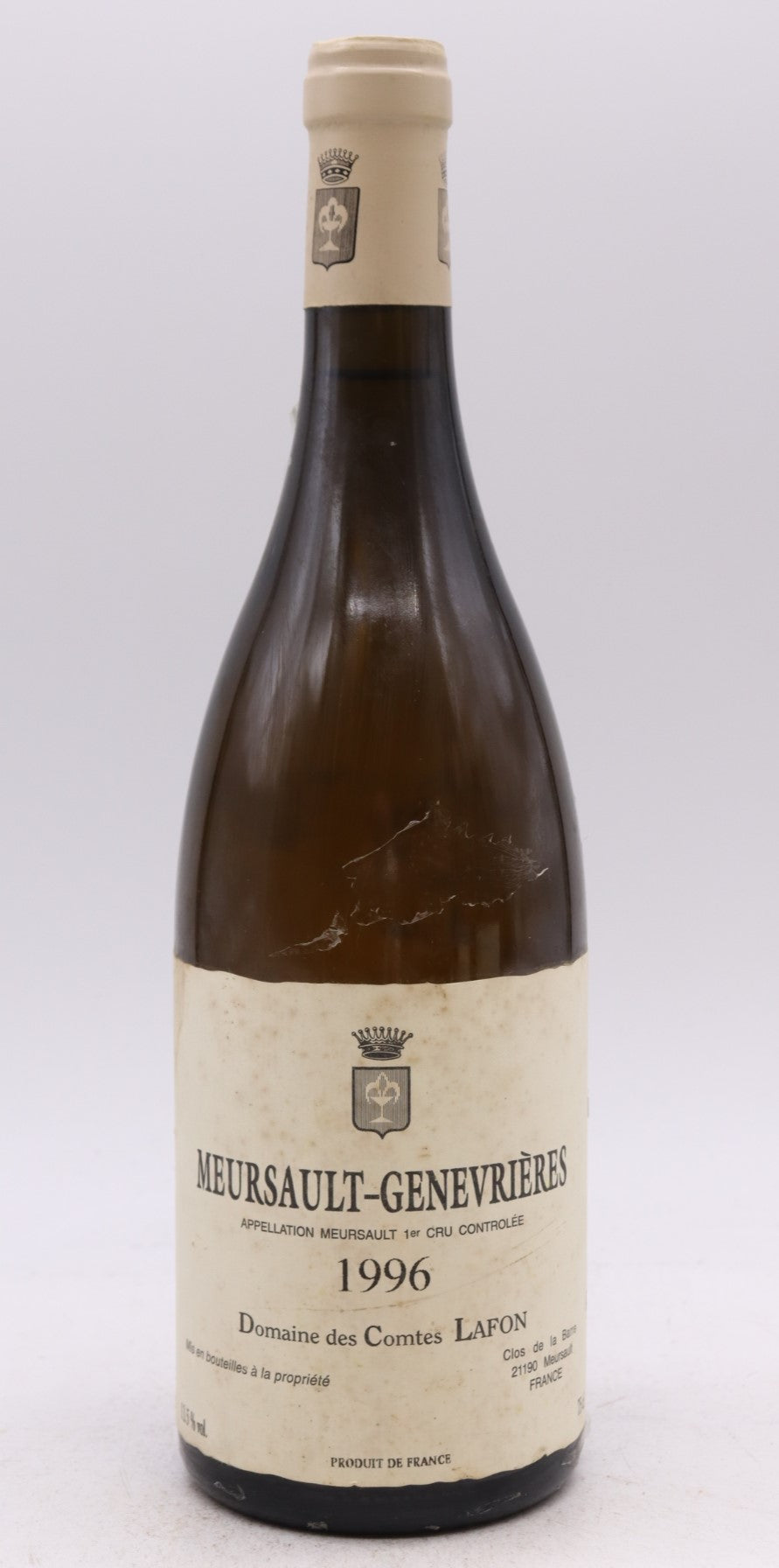 1996 | Domaine des Comtes Lafon | Meursault Genevrieres Premier Cru at CaskCartel.com