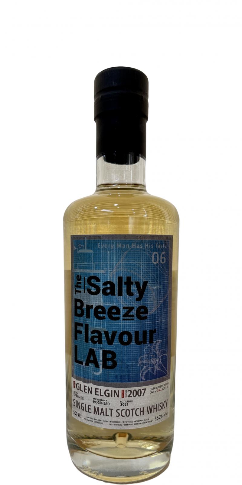 Glen Elgin 2007 MSC The Salty Breeze Flavour LAB 2021 Release Cask #3800323 Single Malt Scotch Whisky | 500MLL at CaskCartel.com