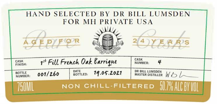 Glenmorangie Single Cask 24 Year Old 2021 Release Cask #4 Single Malt Scotch Whisky at CaskCartel.com