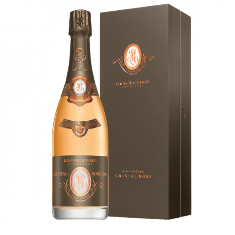 1996 | Louis Roederer | Cristal Rose Vinotheque at CaskCartel.com