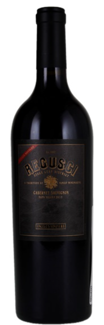 2012 | Regusci Winery | Angelo's Vineyard Cabernet Sauvignon at CaskCartel.com