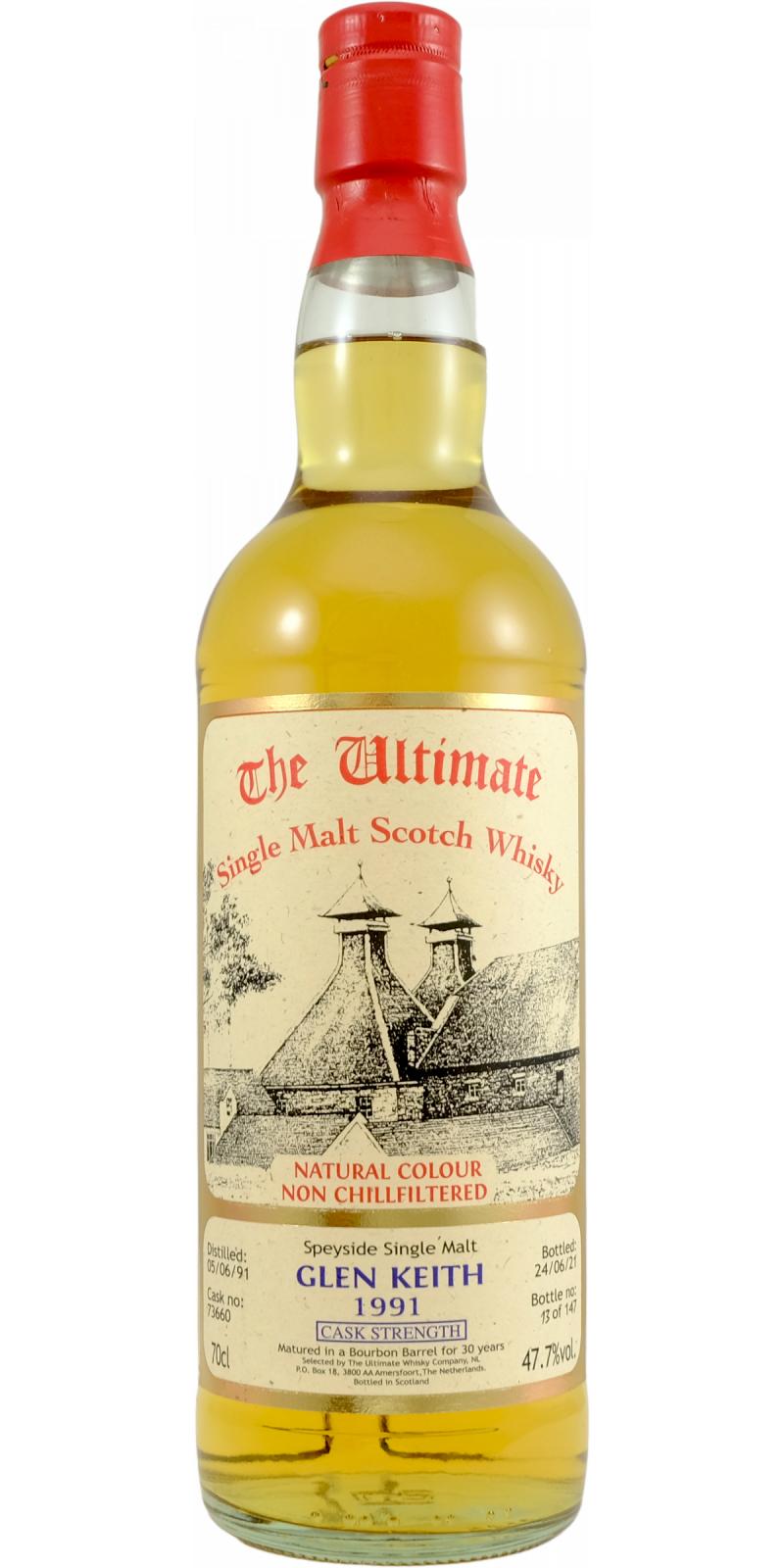 Glen Keith 30 Year Old (D.1991, B.2021) The Ultimate Scotch Whisky | 700ML at CaskCartel.com