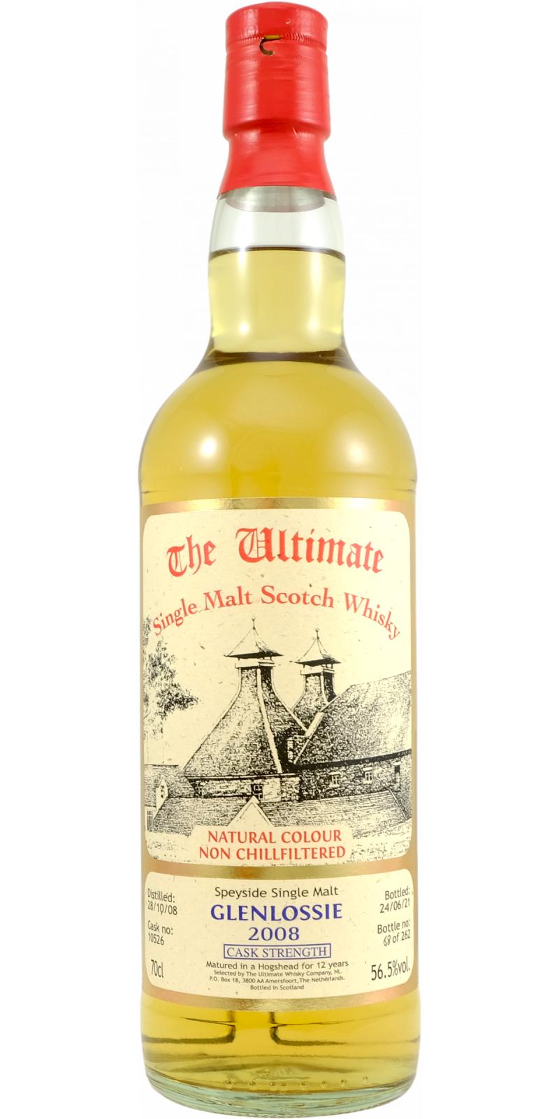 Glenlossie 2008 vW The Ultimate - Cask Strength 12 Year Old 2021 Release (Cask #10526) Single Malt Scotch Whisky | 700ML at CaskCartel.com