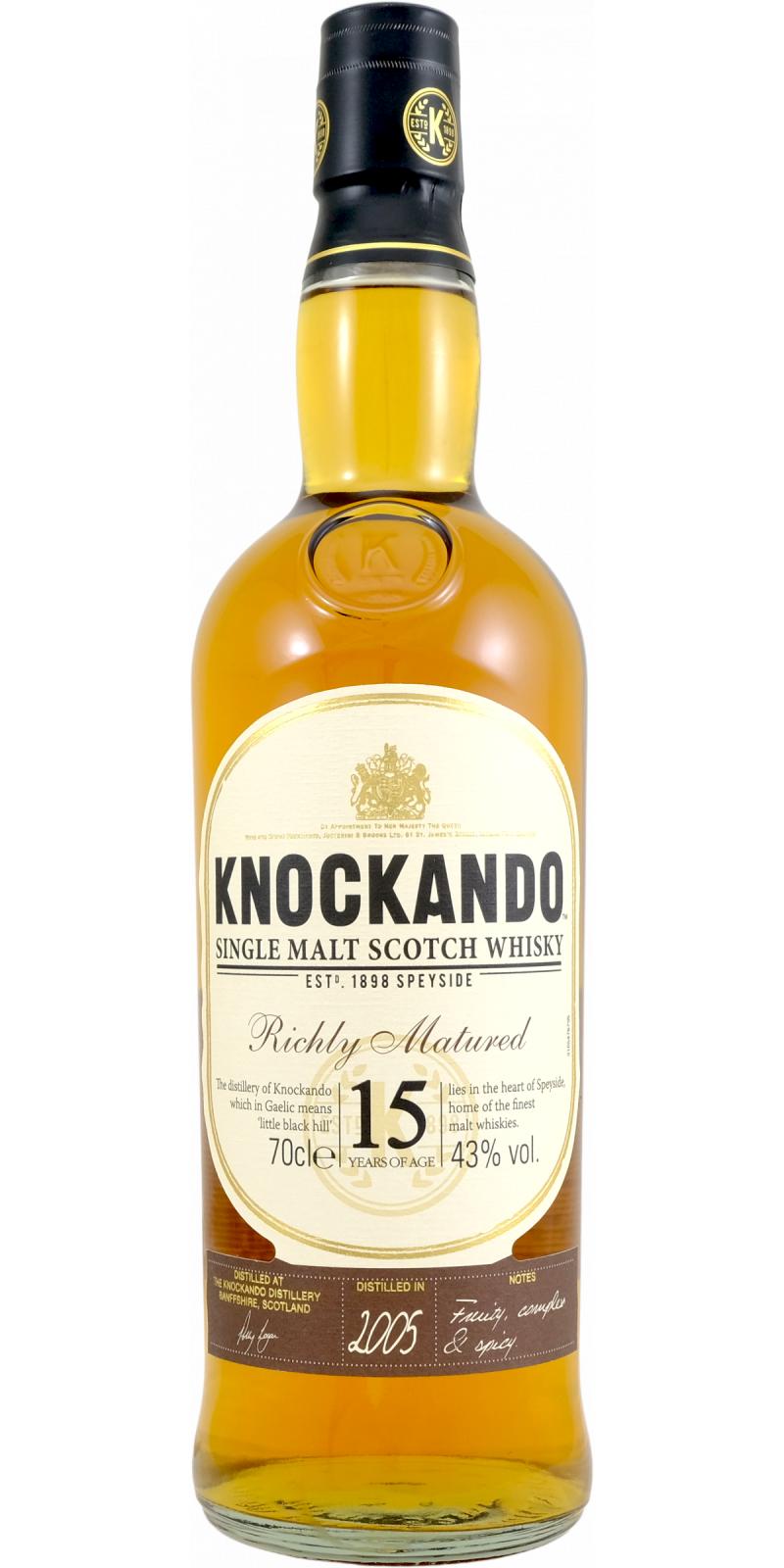 Knockando 2005 Richly Matured 15 Year Old (2020) Release Scotch Whisky | 700ML at CaskCartel.com