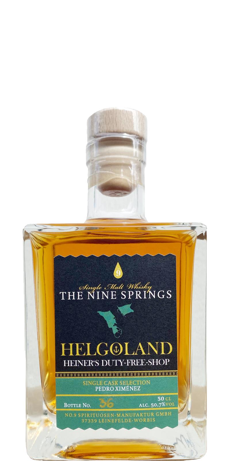 The Nine Springs 2016 Helgoland Edition III 2021 Release Single Malt Whisky | 500ML at CaskCartel.com