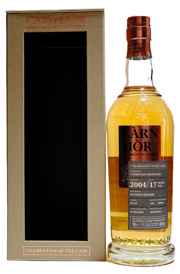 Laphroaig 2004 MSWD Càrn Mòr Celebration of the Cask 17 Year Old 2021 Release (Cask #50084) Single Malt Scotch Whisky | 700ML at CaskCartel.com
